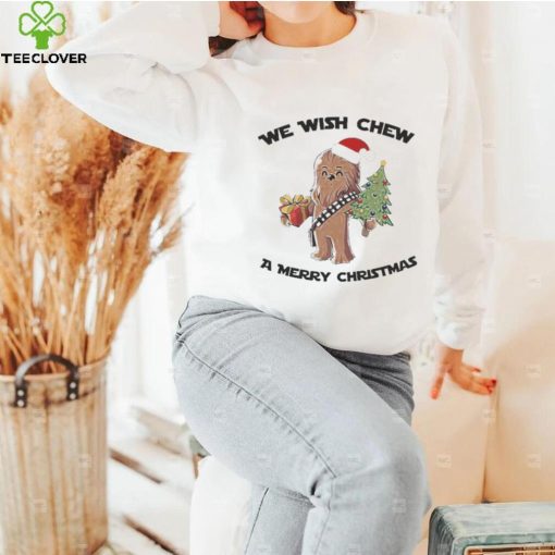 Chewbacca We Wish Chew A Merry Christmas Shirt