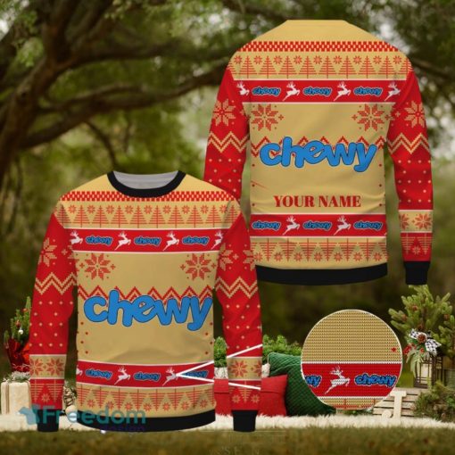 Chewy Christmas Ugly Sweater 3D For Men And Women