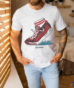 Chgo Marathon White Performance T Shirt