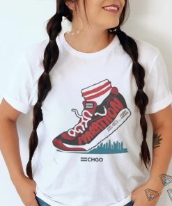 Chgo Marathon White Performance T Shirt