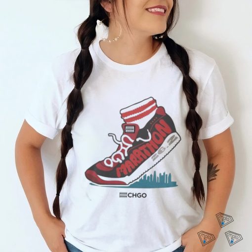 Chgo Marathon White Performance T Shirt