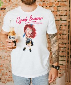 Chibi Art Lover Long Cyndi Lauper shirt