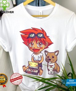 Chibi Design Cowboy Bebop Ed And Ein Sketch shirt