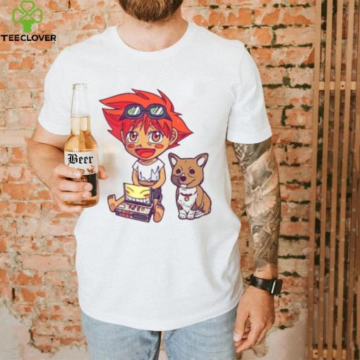 Chibi Design Cowboy Bebop Ed And Ein Sketch hoodie, sweater, longsleeve, shirt v-neck, t-shirt