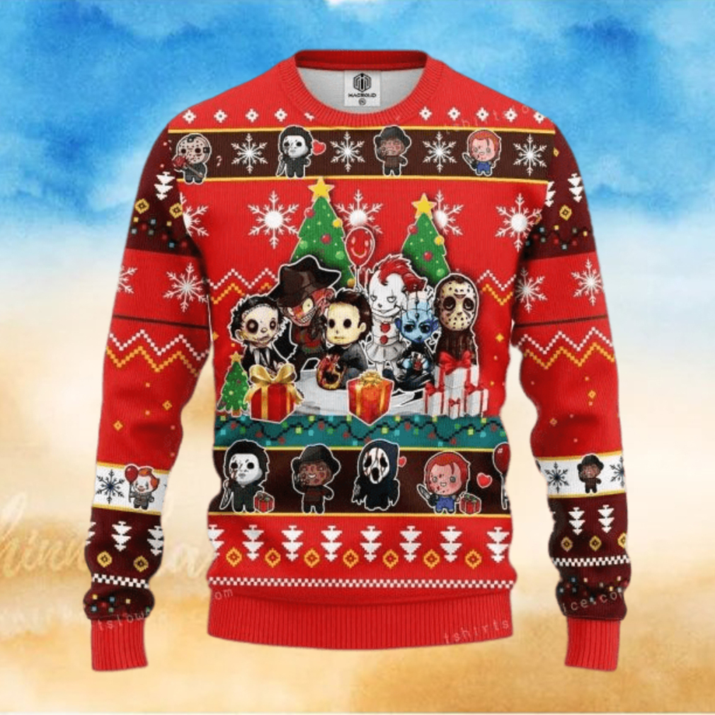 Chibi Horror Halloween Ugly Sweater Party Chibi Horror Halloween Ugly Sweater Party