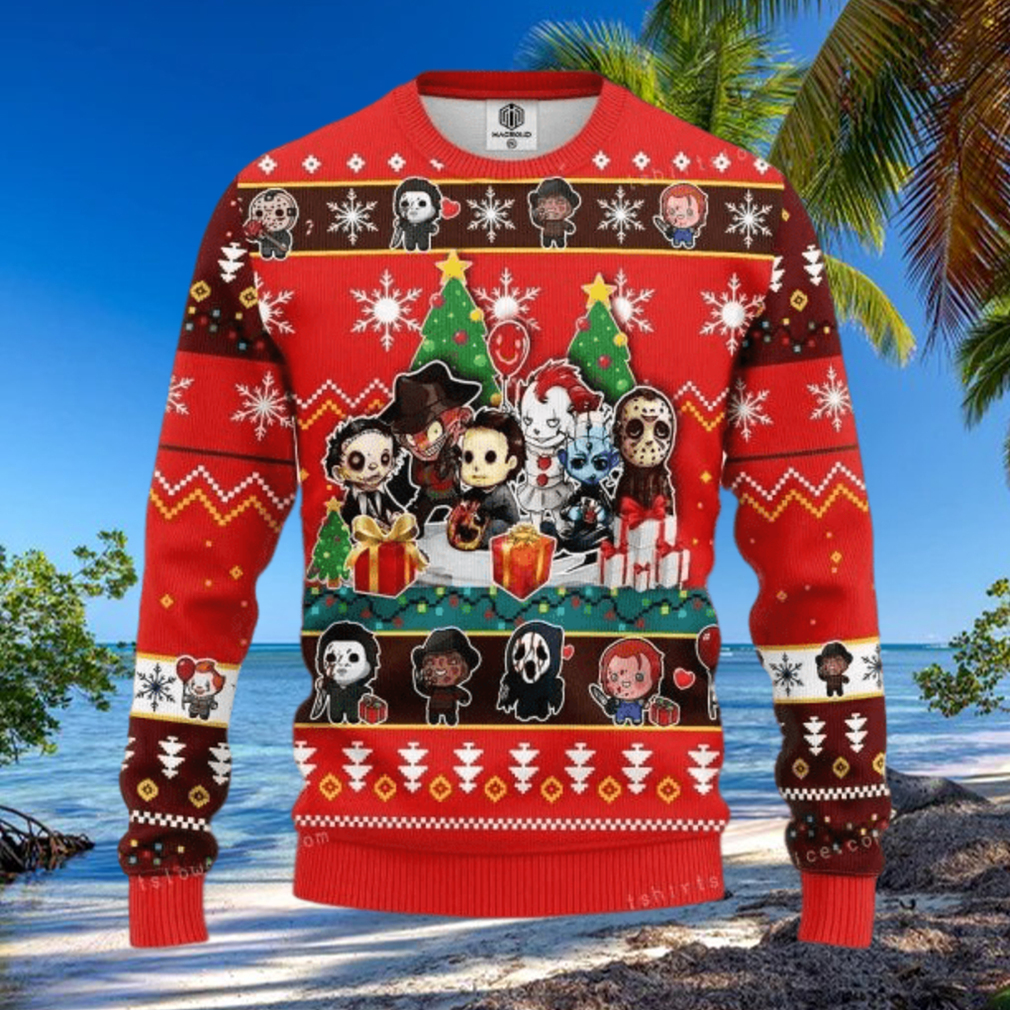 Chibi Horror Halloween Ugly Sweater Party Chibi Horror Halloween Ugly Sweater Party