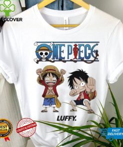 Chibi Luffy One Piece Anime Straw Hat Boy Shirt