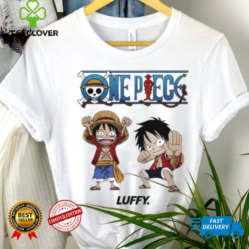 Chibi Luffy One Piece Anime Straw Hat Boy Shirt