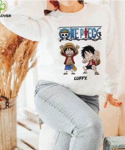 Chibi Luffy One Piece Anime Straw Hat Boy Shirt