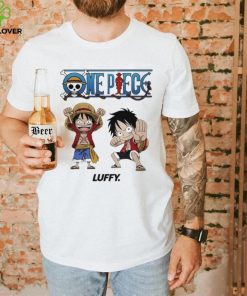 Chibi Luffy One Piece Anime Straw Hat Boy Shirt