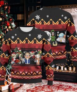 Chibi Revengers Christmas Wool Knitted 3D Sweater