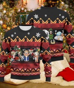 Chibi Revengers Christmas Wool Knitted 3D Sweater
