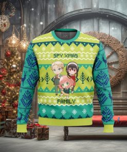 Chibi Spy X Family Ugly Christmas Sweaters For Men And Women