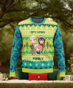 Chibi Spy X Family Ugly Christmas Sweaters For Men And Women