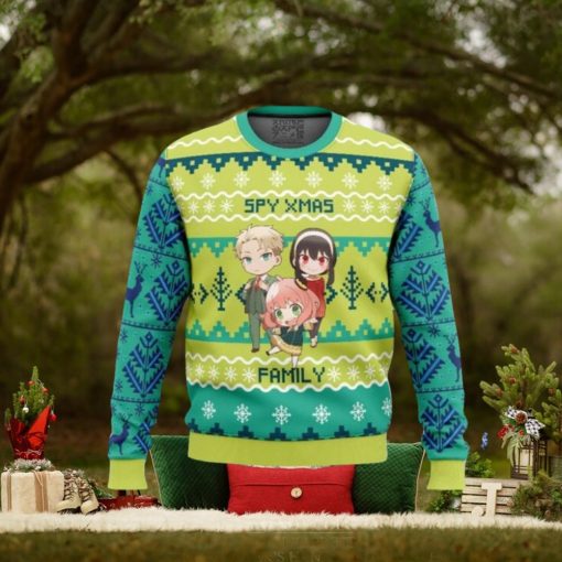 Chibi Spy X Family Ugly Christmas Sweaters For Men And Women