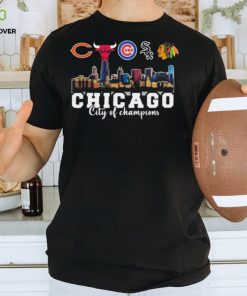 Chicago All Sports Logo Chicago City Of Champions Shirt