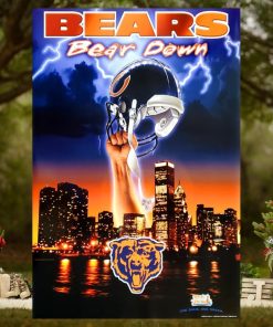 Chicago Bear Down Super Bowl Xli Poster