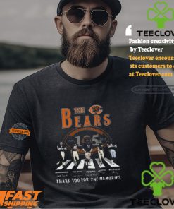 Chicago Bears 105 Years Thank You For The Memories The Bears T Shirt