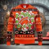 Carolina Panthers Grinch Hug Christmas Ugly Sweater
