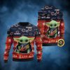 Customized Chicago Bears Ugly Christmas Sweater, Faux Wool Sweater, National Football League, Gifts For Fans Football Nfl, Football 3D Ugly Sweater, Merry Xmas – Prinvity