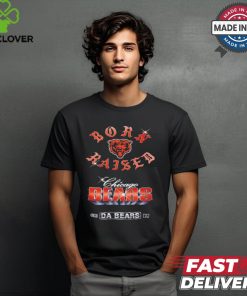 Chicago Bears Born x Raised Black Chrome Rocker Shirt