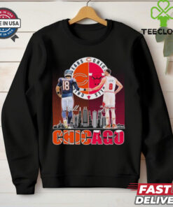 Chicago Bears Caleb Williams X Chicago Bulls Zach LaVine Shirt