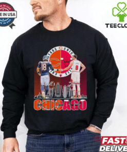 Chicago Bears Caleb Williams X Chicago Bulls Zach LaVine Shirt