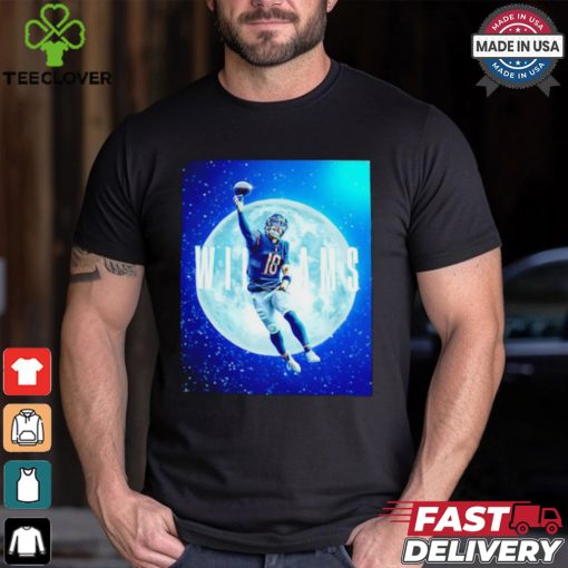Chicago Bears Caleb Williams to the moon shirt