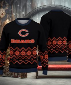 Chicago Bears Christmas Pattern Hot Trending Ugly Sweater For Real Fans