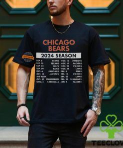 Chicago Bears Complete Schedule 2024 Shirt