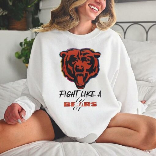 Chicago Bears Crucial Catch Fight Like A Bears 2024 T hoodie, sweater, longsleeve, shirt v-neck, t-shirt