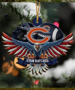 Chicago Bears Decorations, Eagles Christmas Ornaments