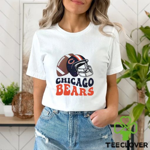 Chicago Bears Football Helmet Shirt