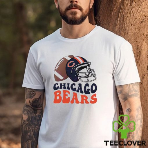 Chicago Bears Football Helmet Shirt