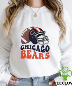 Chicago Bears Football Helmet Shirt