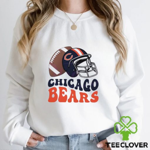 Chicago Bears Football Helmet Shirt