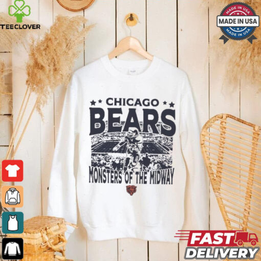 Chicago Bears Gameday Monsters Of The Midway Vintage Stadium Shirt