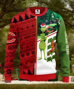 Chicago Bears Grinch Max Dog Christmas Ugly Sweater