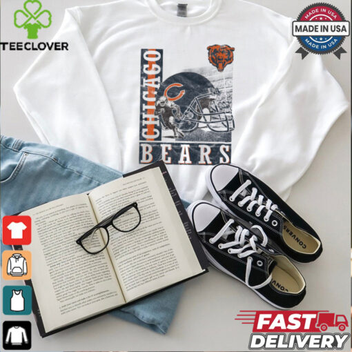 Chicago Bears Helmet Dash T Shirt