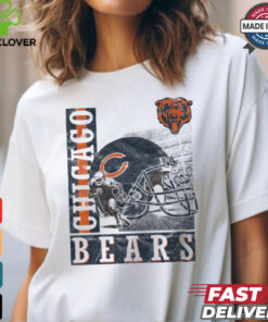 Chicago Bears Helmet Dash T Shirt