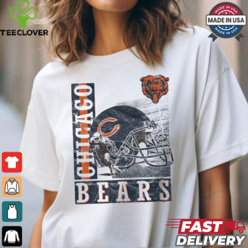Chicago Bears Helmet Dash T Shirt