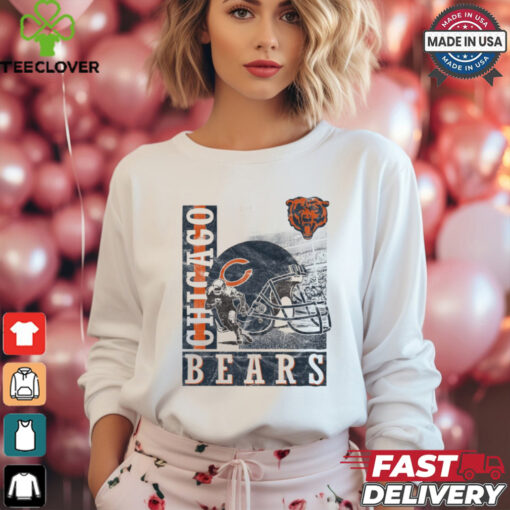 Chicago Bears Helmet Dash T Shirt