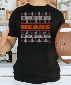 Chicago Bears Holiday Christmas Tree T Shirt