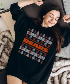 Chicago Bears Holiday Christmas Tree T Shirt