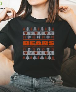 Chicago Bears Holiday Christmas Tree T Shirt