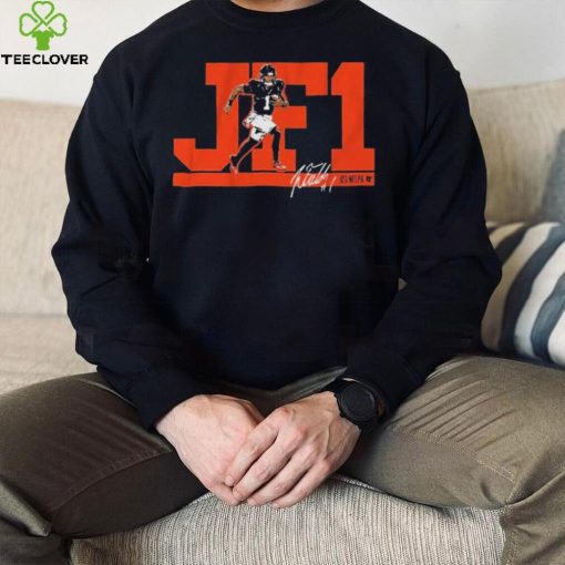 Chicago Bears Justin Fields JF1 Signature Shirt