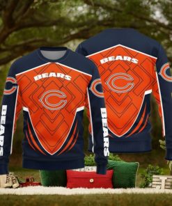 Chicago Bears Knitted Sweater For Christmas