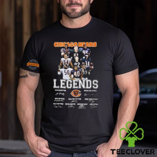 Chicago Bears Legendary History Signature Unisex T Shirt