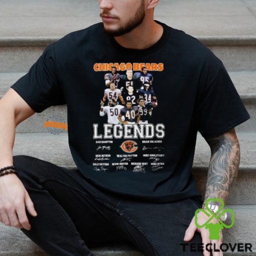 Chicago Bears Legendary History Signature Unisex T Shirt
