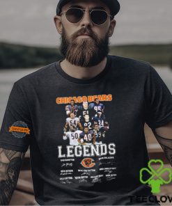 Chicago Bears Legendary History Signature Unisex T Shirt
